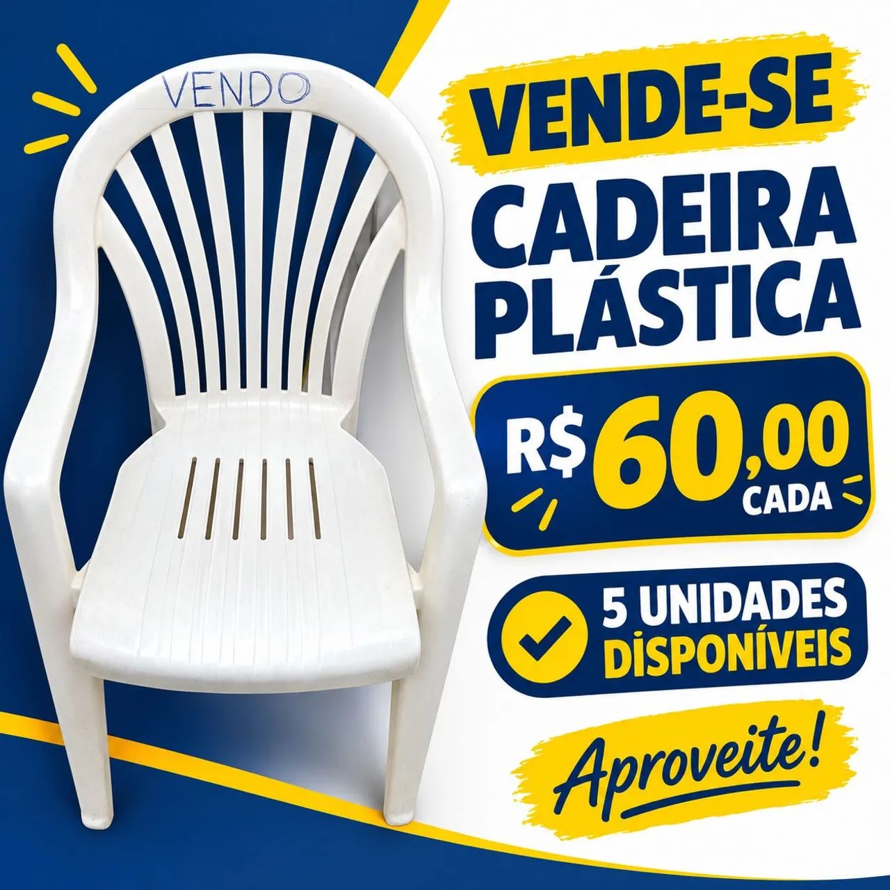 CADEIRA PLÁSTICA 