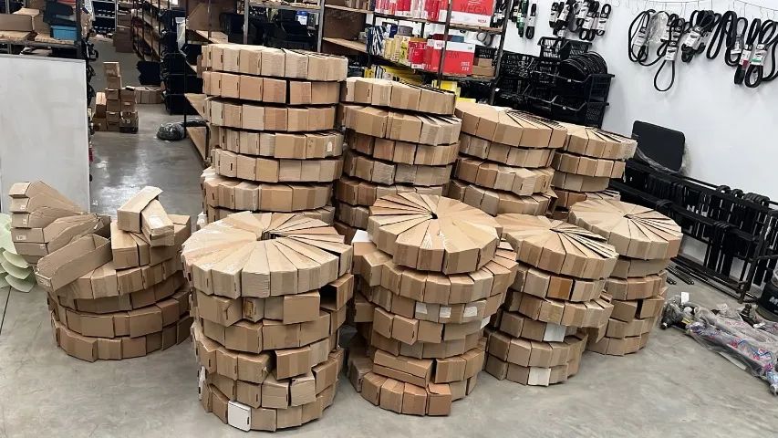 1000 caixas organizadoras de papelão - Foto 4
