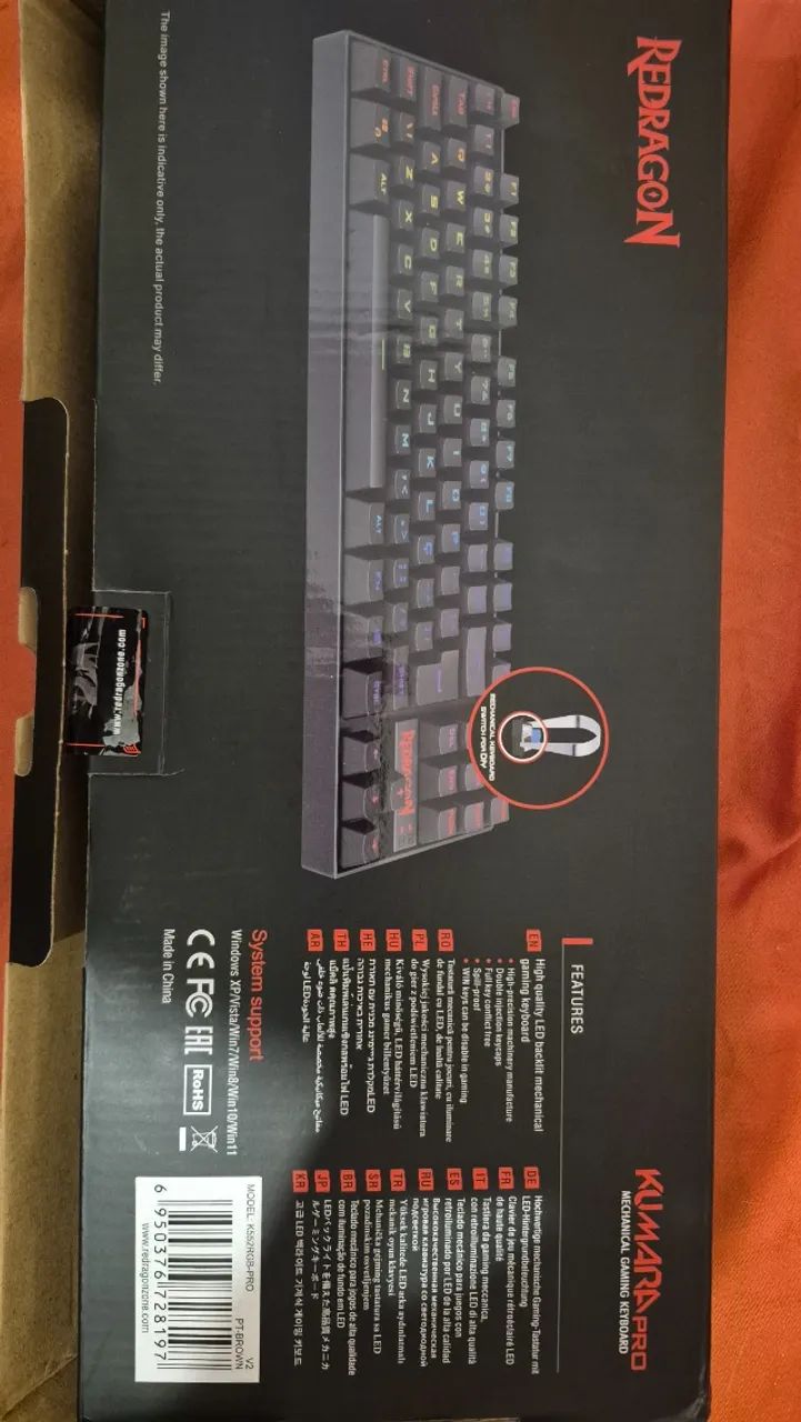 Teclado Mecânico Red Dragon - Foto 2