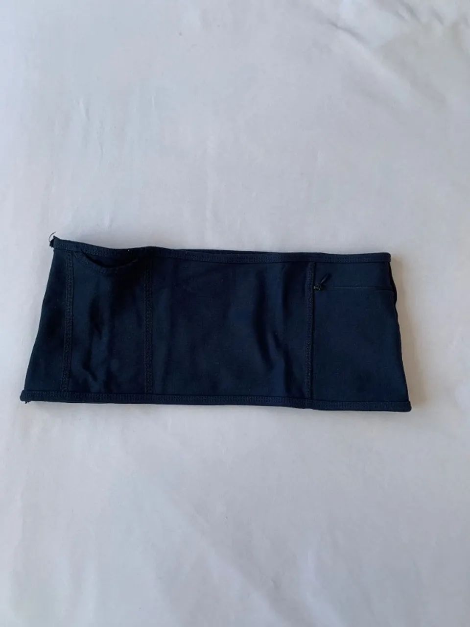 Cinta Porta Celular para Corrida com Bolso Preta - Foto 2