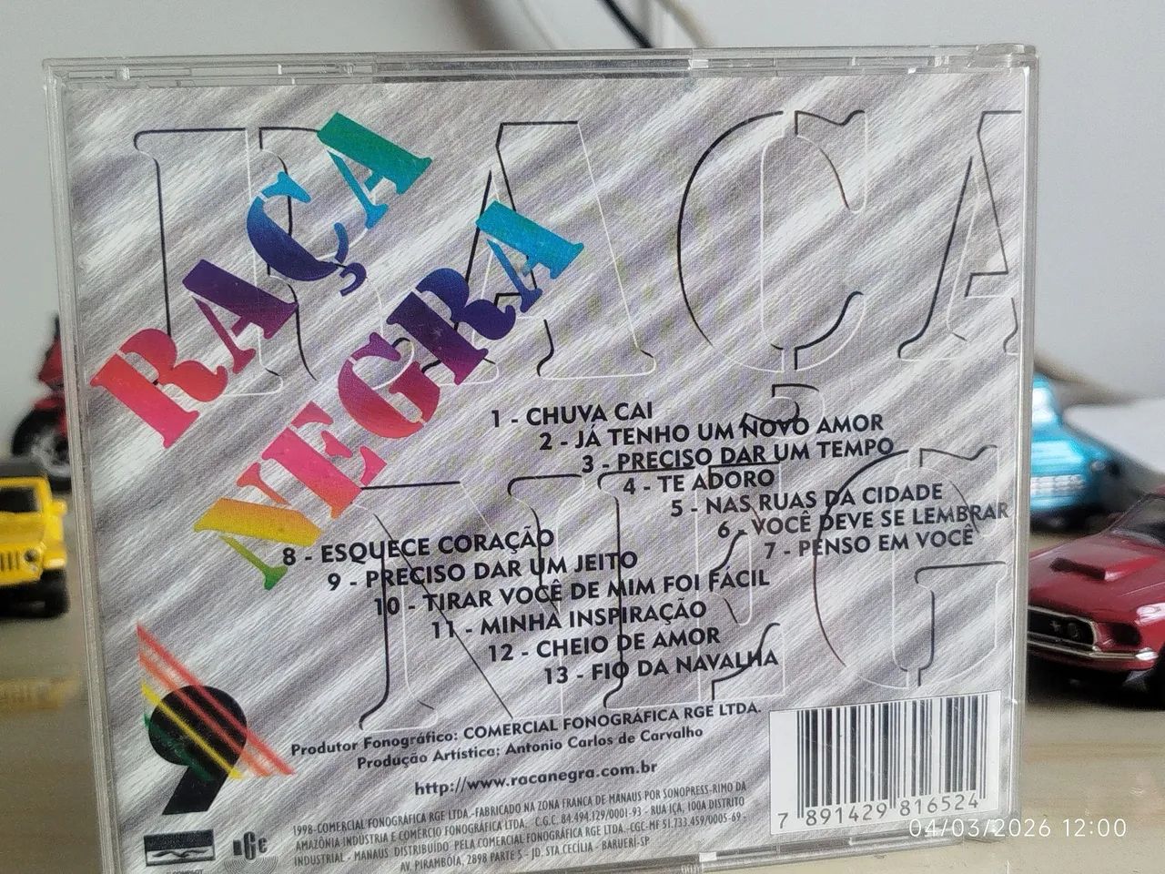 CD Raça Negra Volume 9 - Foto 3