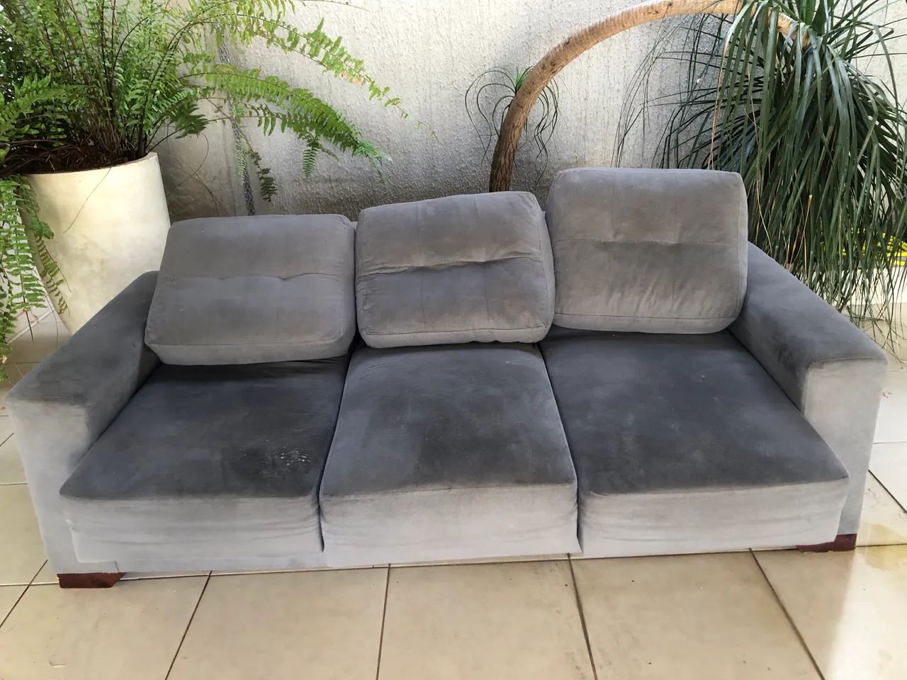 Sofá retrátil 3 lugares - Foto 2