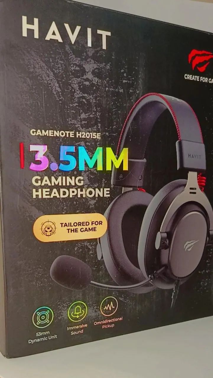 FONE GAMER HAVIT Create For Game