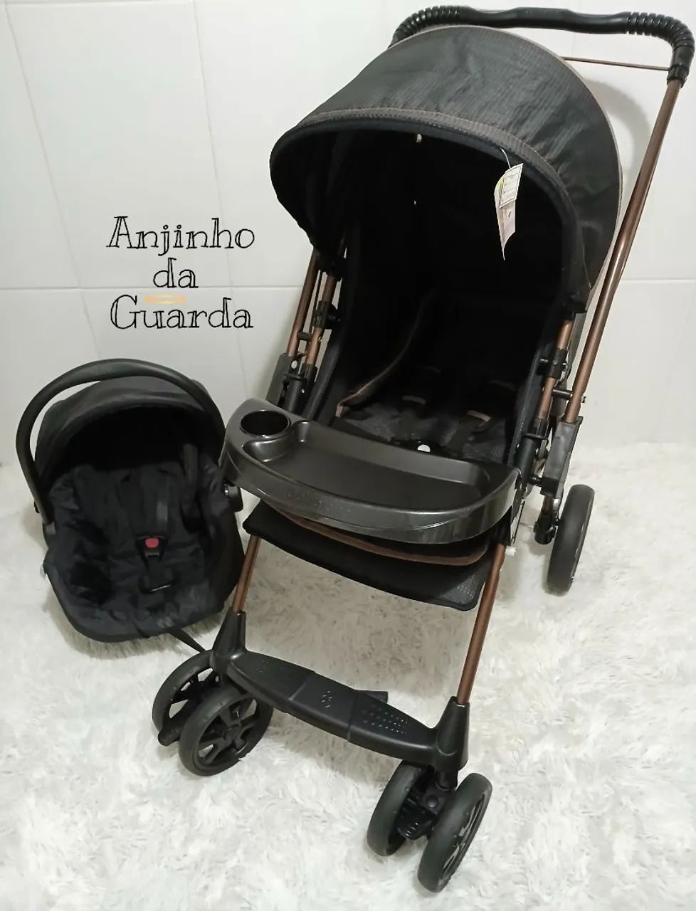 KIT CARRINHO E BEBÊ CONFORTO GALZERANO 