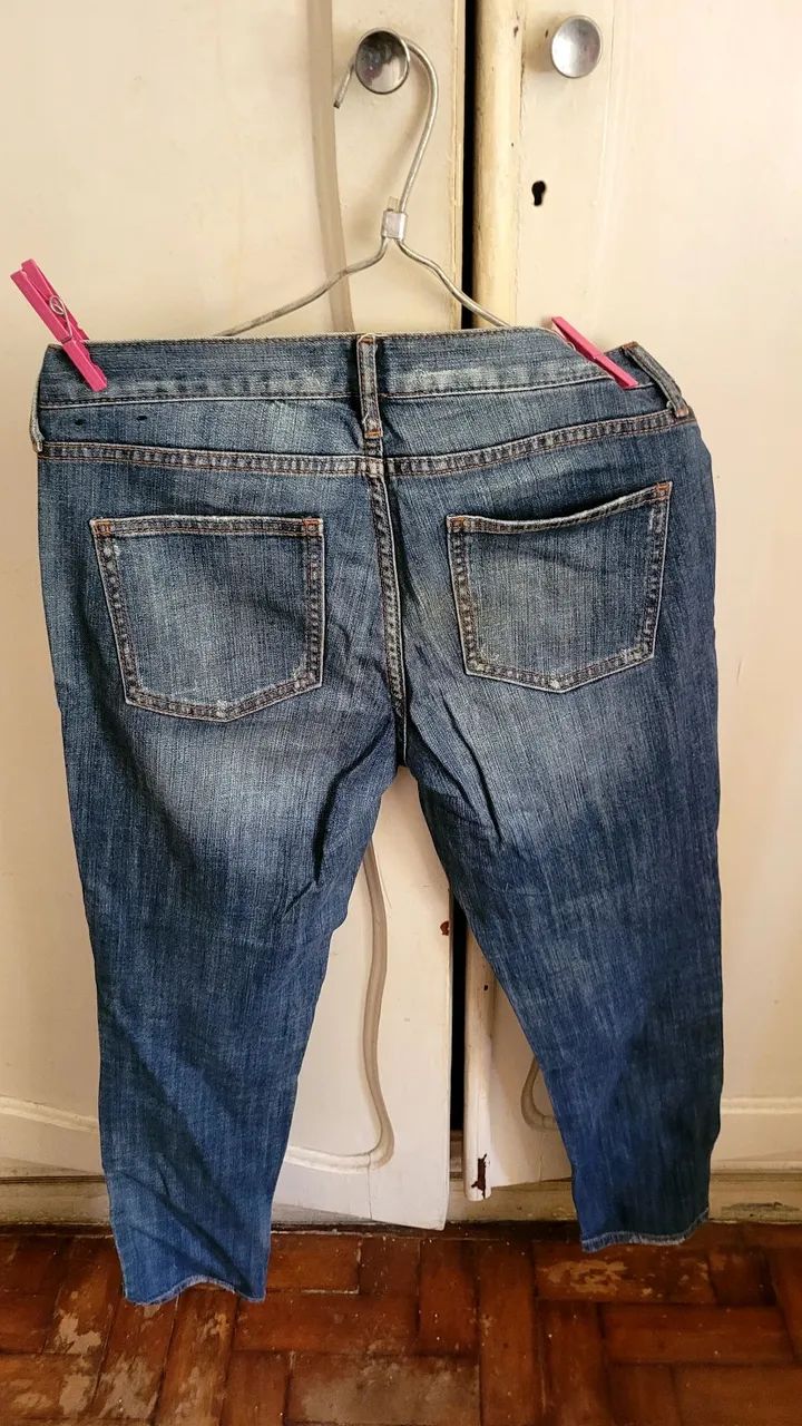 Calça jeans banana republic 40 - Foto 3