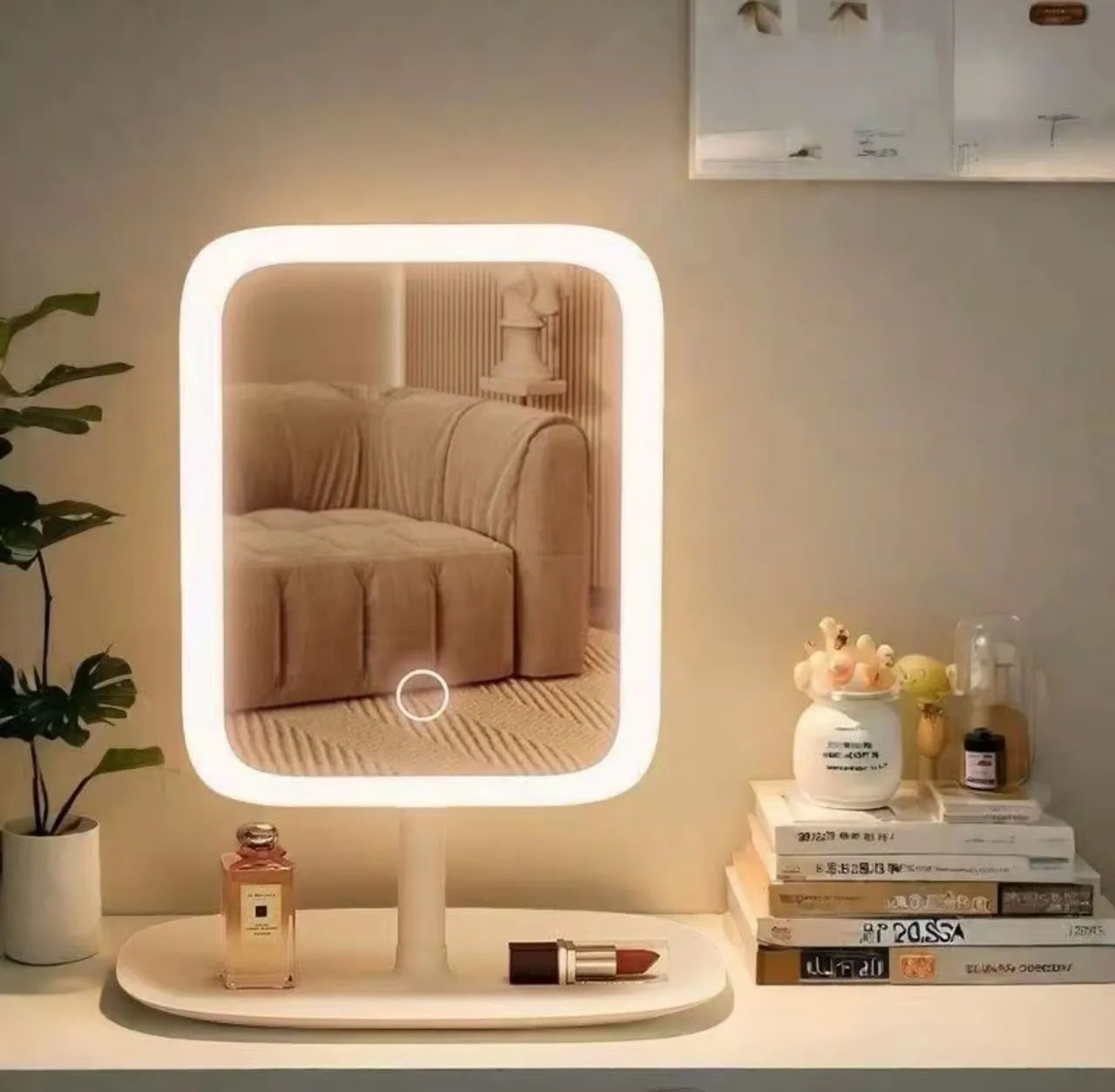 espelho com led