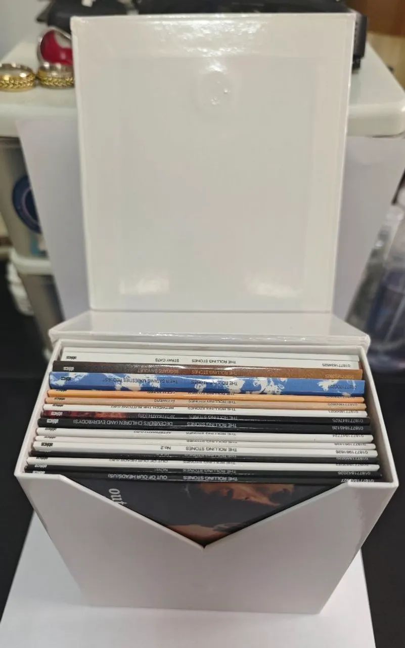 The Rolling Stones Box Set In Mono Com 15 Cds Mini Lp + Book FORA