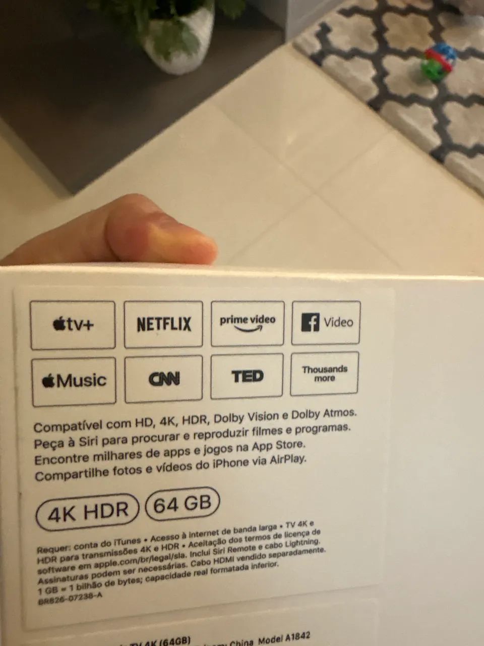 Apple TV 4K HDR 64gb - Foto 3