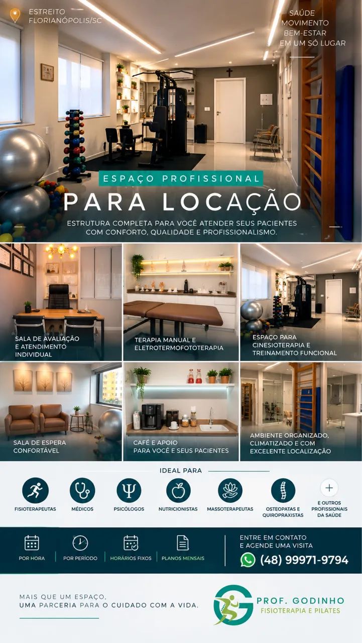 ALUGUEL CONSULTÓRIO PERÍODO 