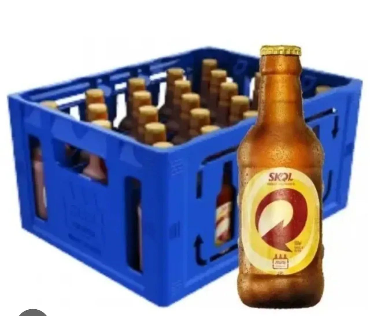 Engradado e vasilhames cerveja (300ml)