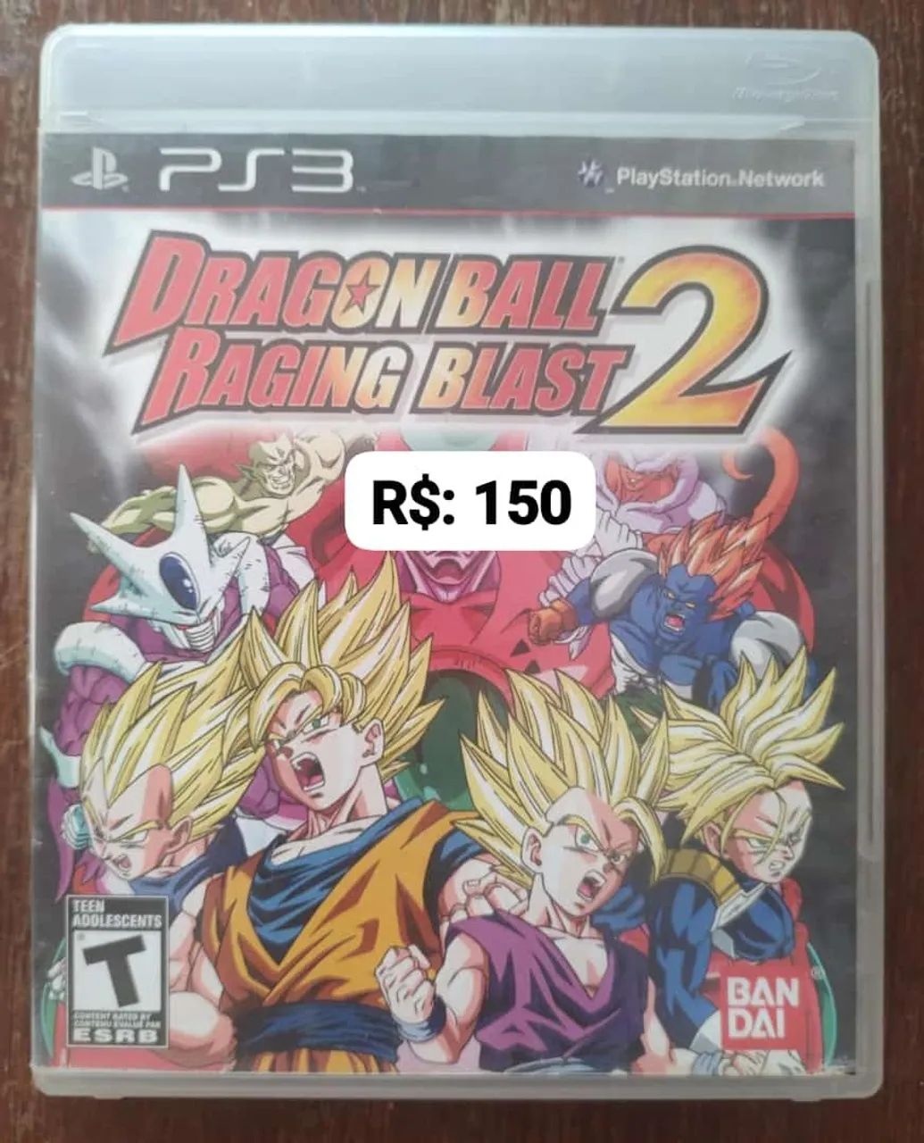 Dragonball Raging Blast 2 = R$: 150
