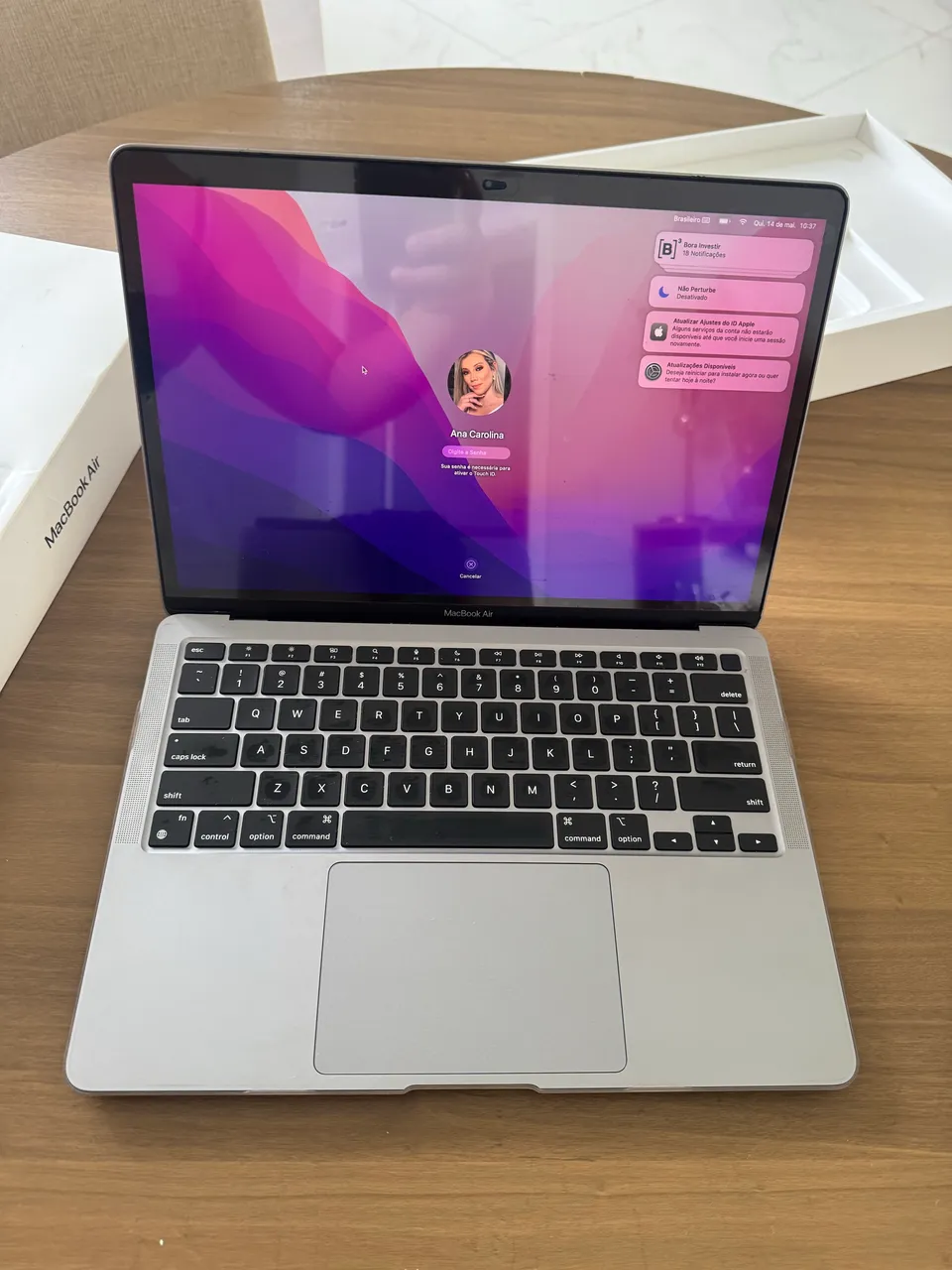 Apple Macbook Air 2015 i5 8gb 256gb O Mais Fino Do Mundo Muito