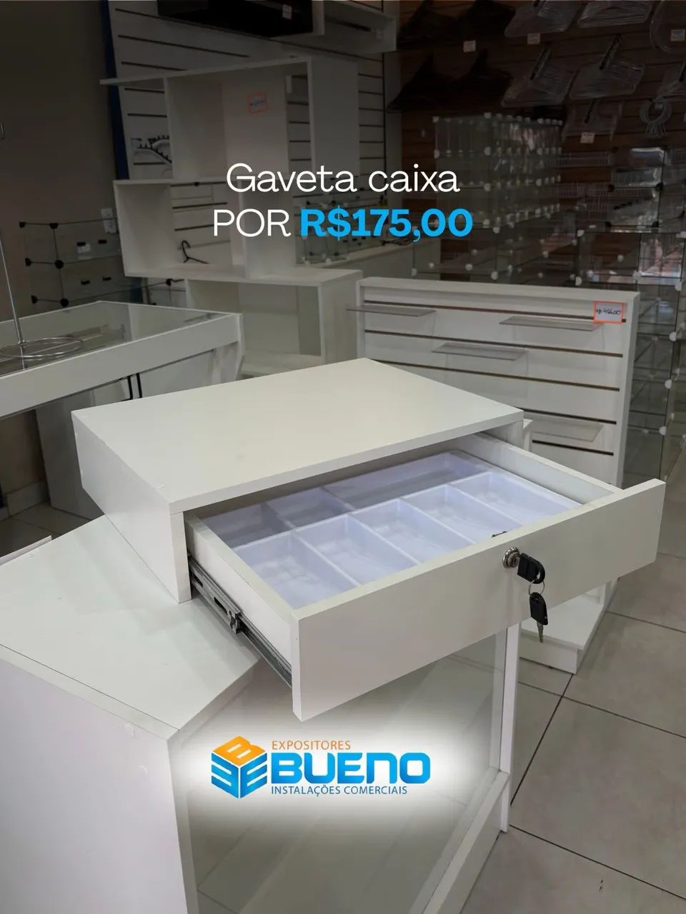 Gaveta de dinheiro 