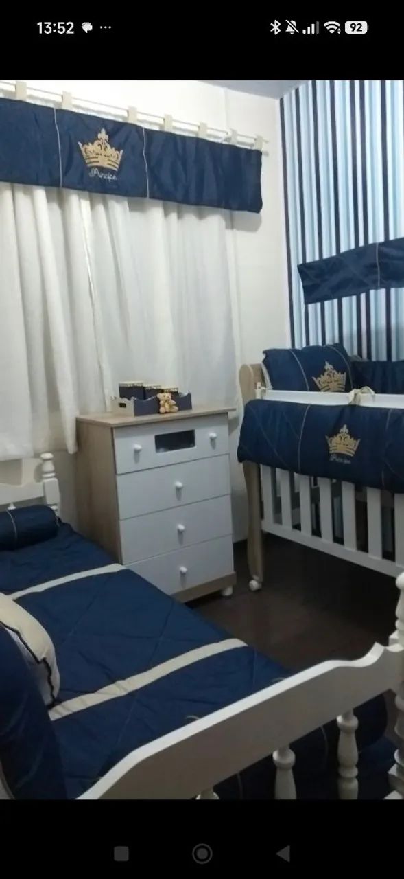 Berço/ mini cama + colchão de bebê  - Foto 2