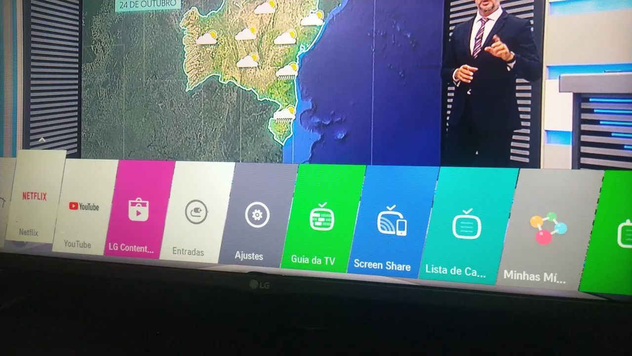 TV LG SMART 32 POLEGADAS FUNCIONANDO PERFEITAMENTE, NÃO FASSO ENTREGA  - Foto 2