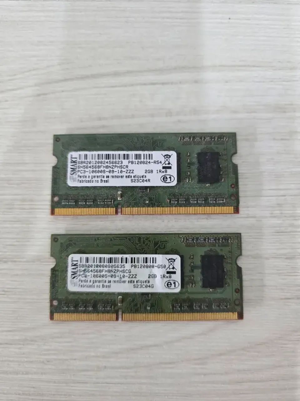 Memória 3gb ddr3 notebook 1333mhz