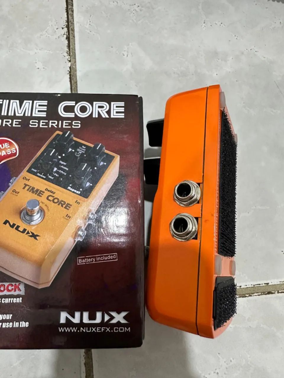 Pedal delay NUX Time Core, com caixa - Foto 4