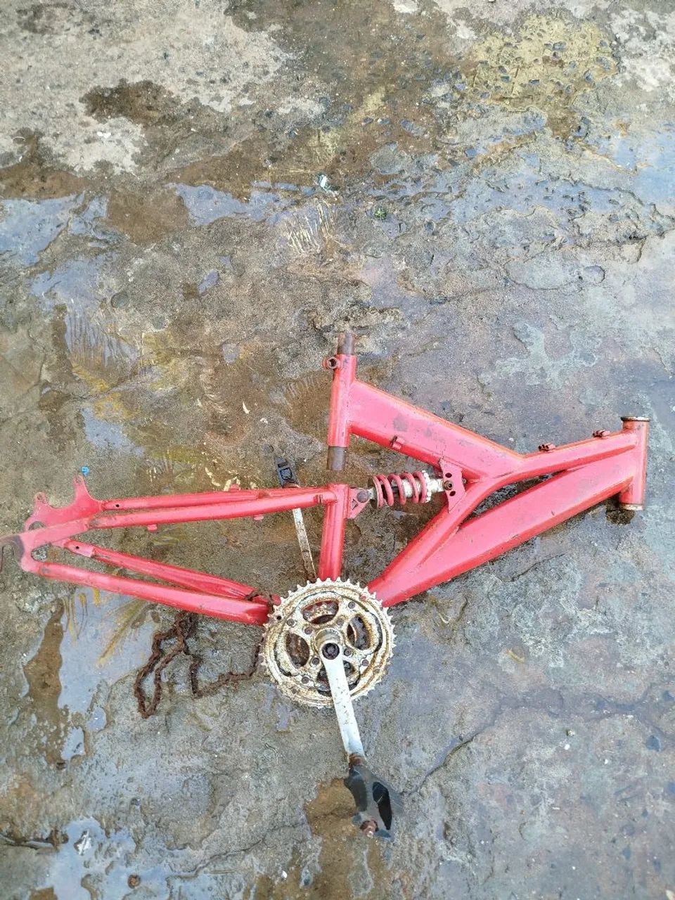 Vendo quadro de bicicleta 