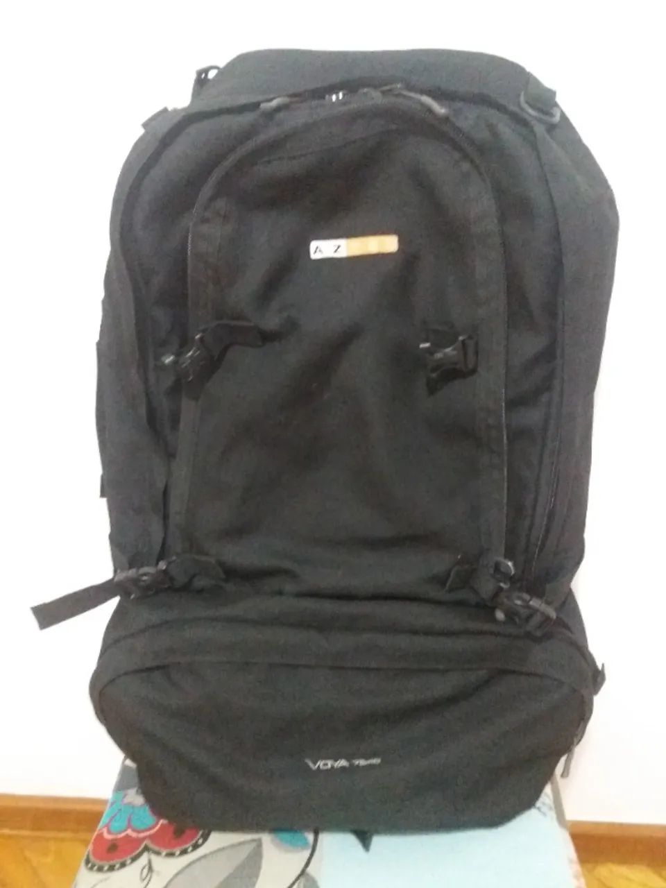 mochilão de viagem