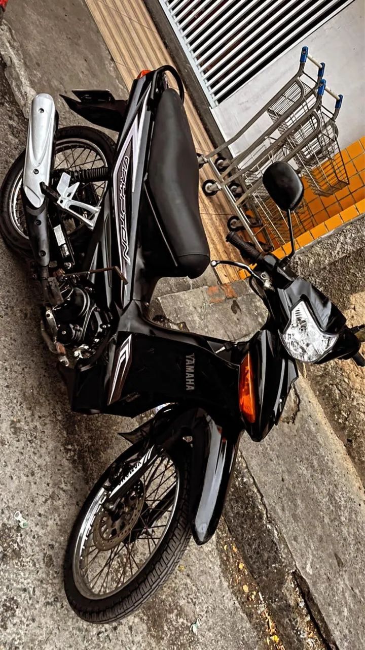 Crypton115 Partida e Freio a Disco