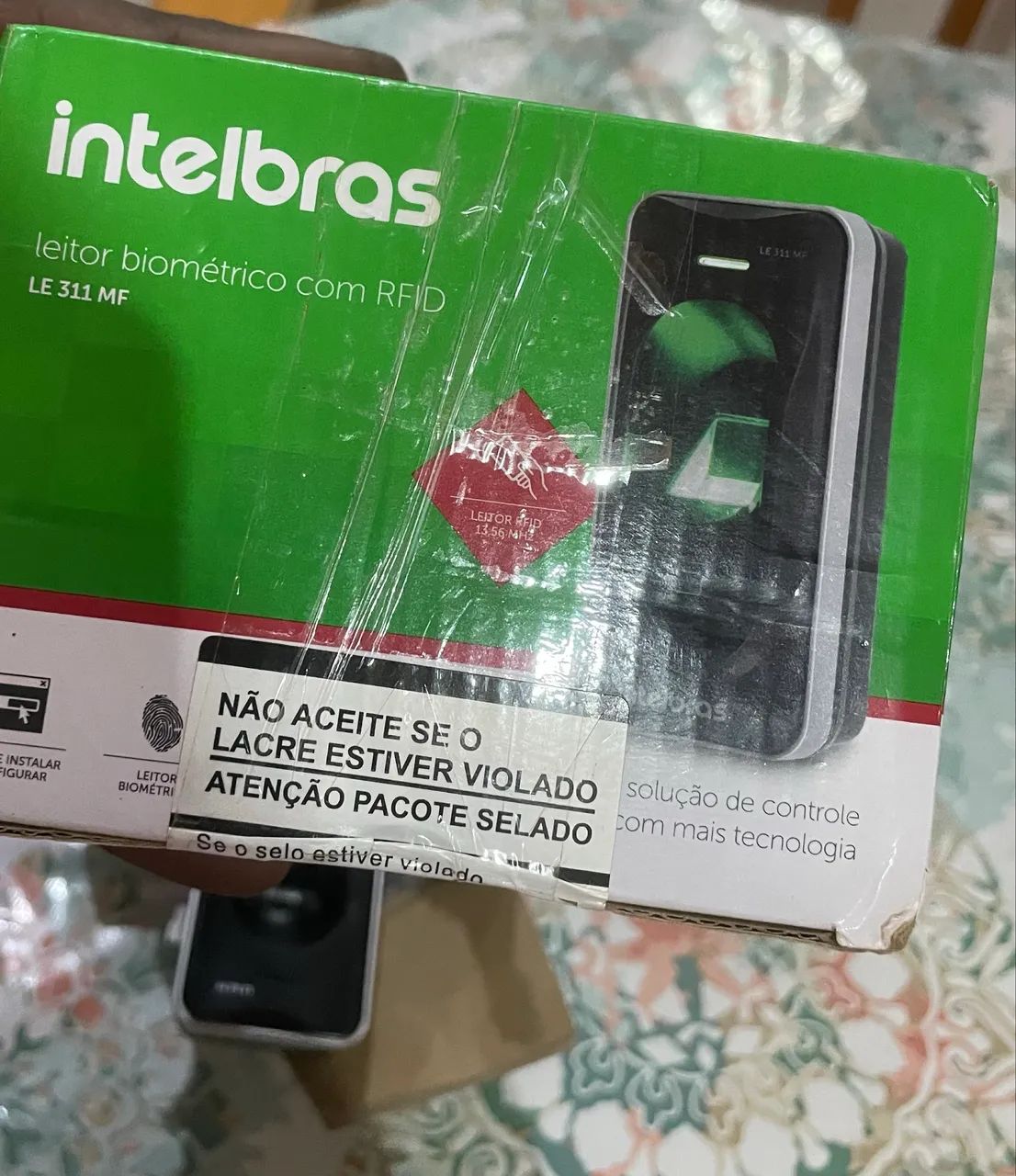 2 Leitor Biometrico Intelbras Com Rfid Le 311 Mf