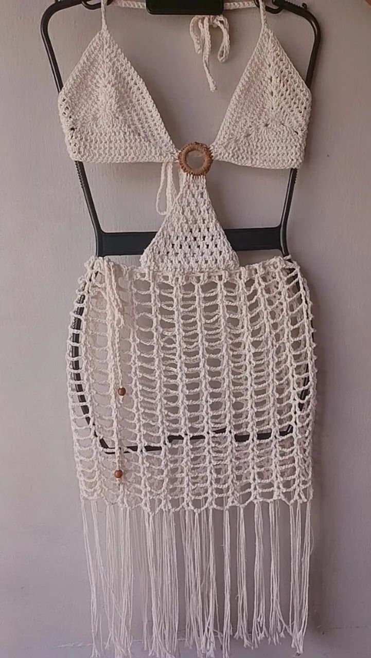 Roupas em crochê à partir de 35 reais - Foto 2