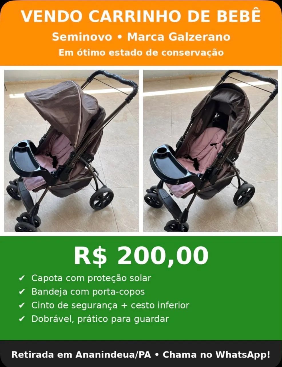 Carrinho de bebê 