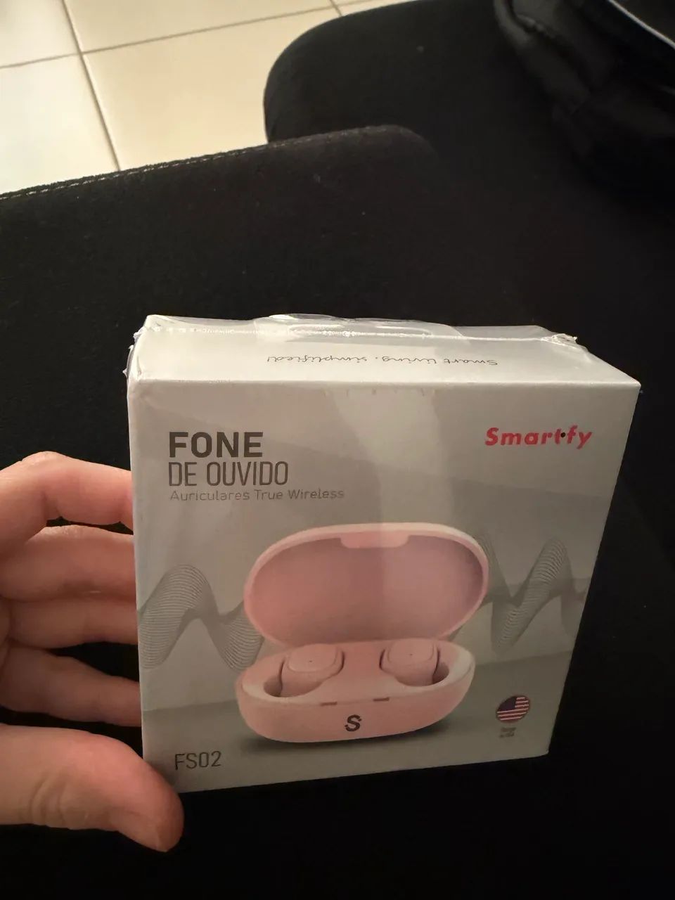 Fone Bluetooth Smartfy FS02 Rosa | NOVO E LACRADO - Foto 5