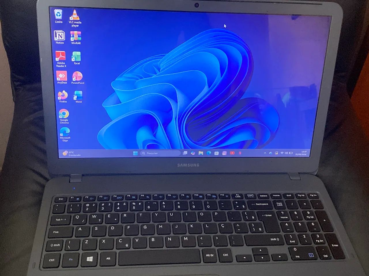Notebook Samsung 112 GB 4G RAM
