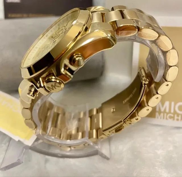 Relógio MICHAEL KORS TODO DOURADO MULTIFUNCIONAL  - Foto 4