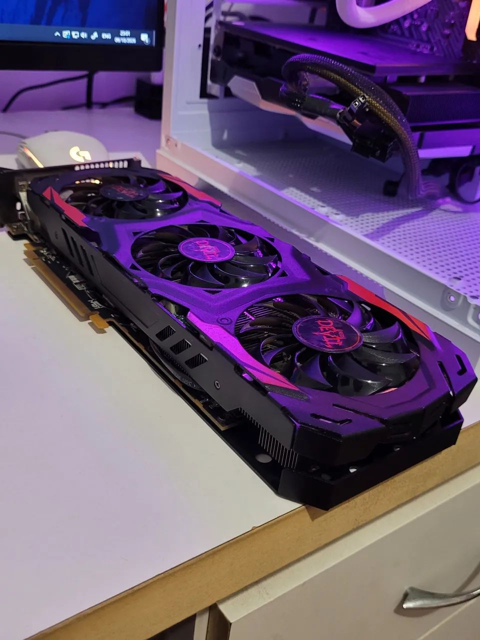 RX 570 4GB RedDevil - Funcionando perfeitamente | Excelente estado  - Foto 2