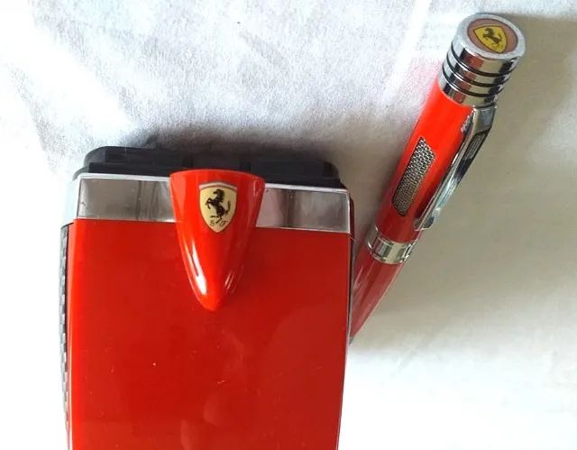 Caneta Ferrari, nova, no estojo. - Foto 2