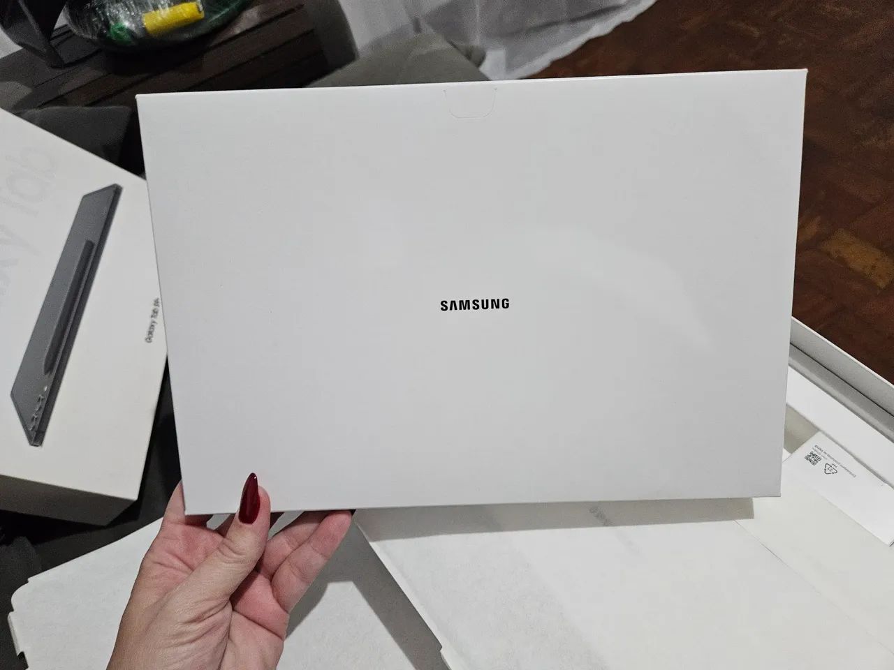 Somente a caixa samsung tab S9 plus completa  - Foto 4