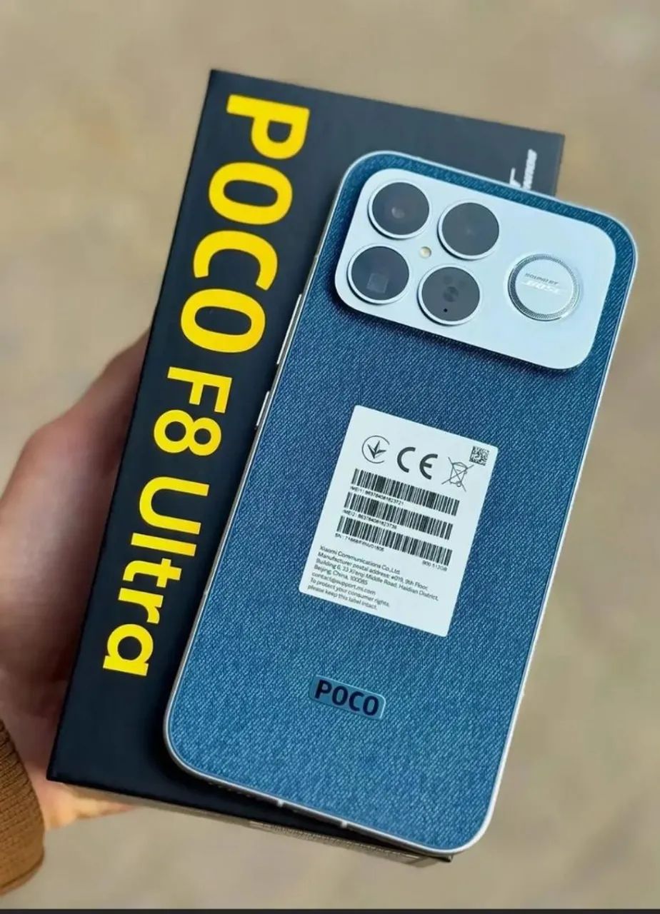 Poco F8 Ultra 5G 16GB/512GB Lacrados!!! Super Promoção!!!