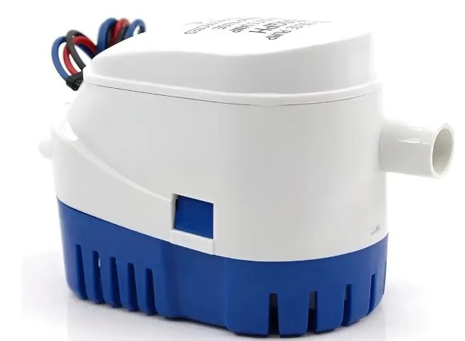 Bomba De Esgoto Automática 1100gph Boat Auto Pump Bilge  - Foto 4