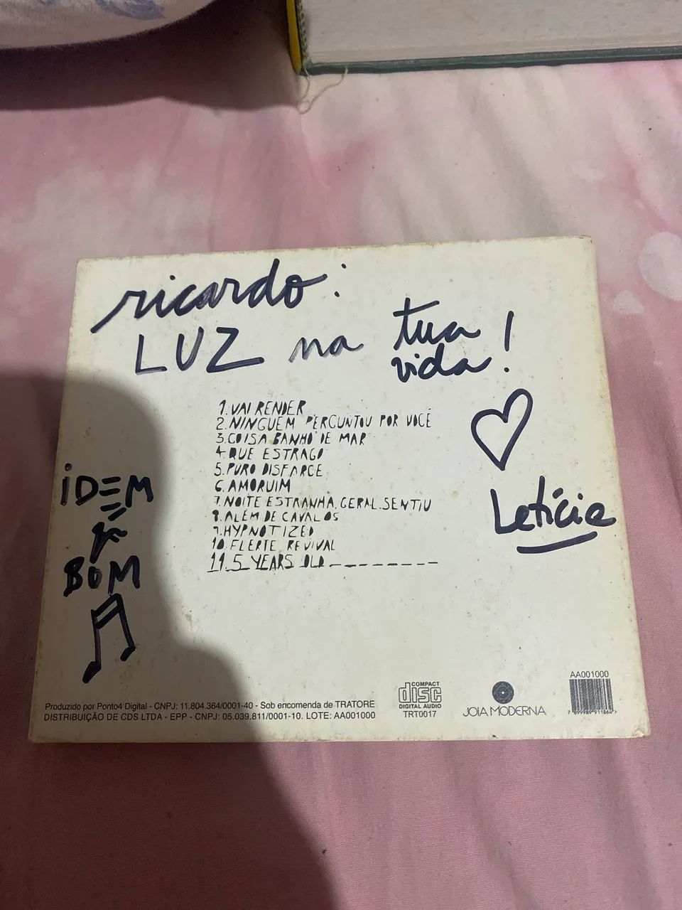 CD - Letrux - Em Noite de Climão (Autografado) - Foto 2