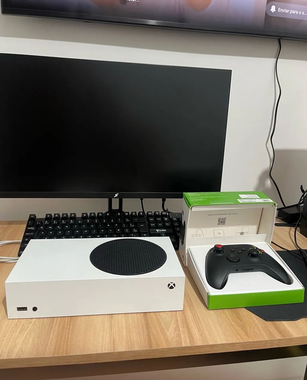 Xbox seris s extra /c projetor  - Foto 3