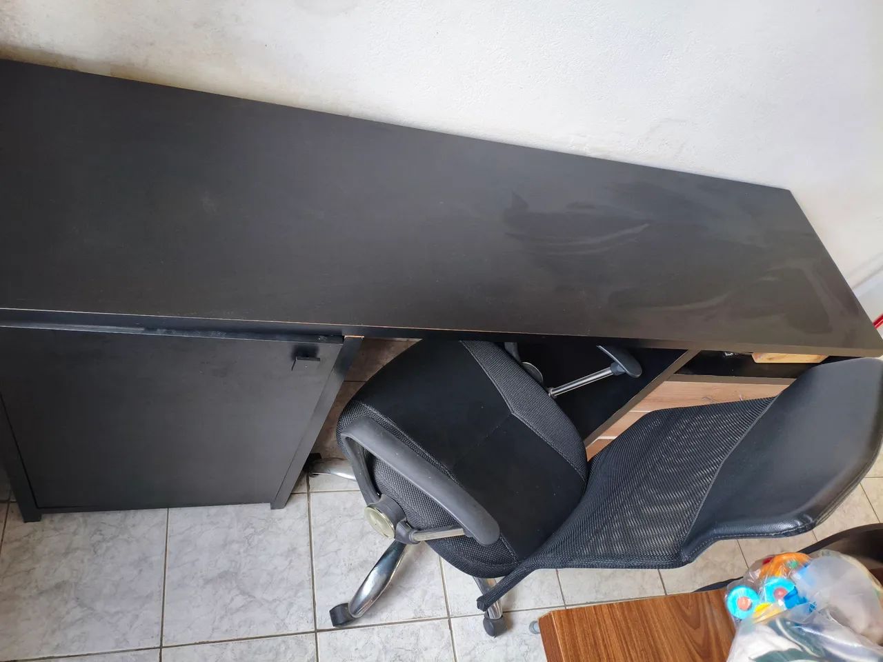 Estacão de trabalho com cadeira gamer  - Foto 5