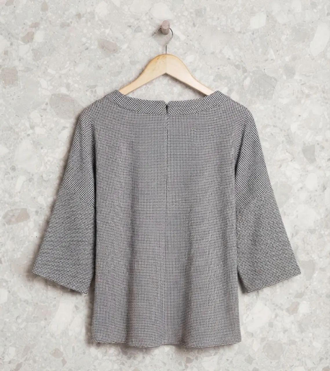 Blusa Cortelle  pied-de-poule - Foto 4