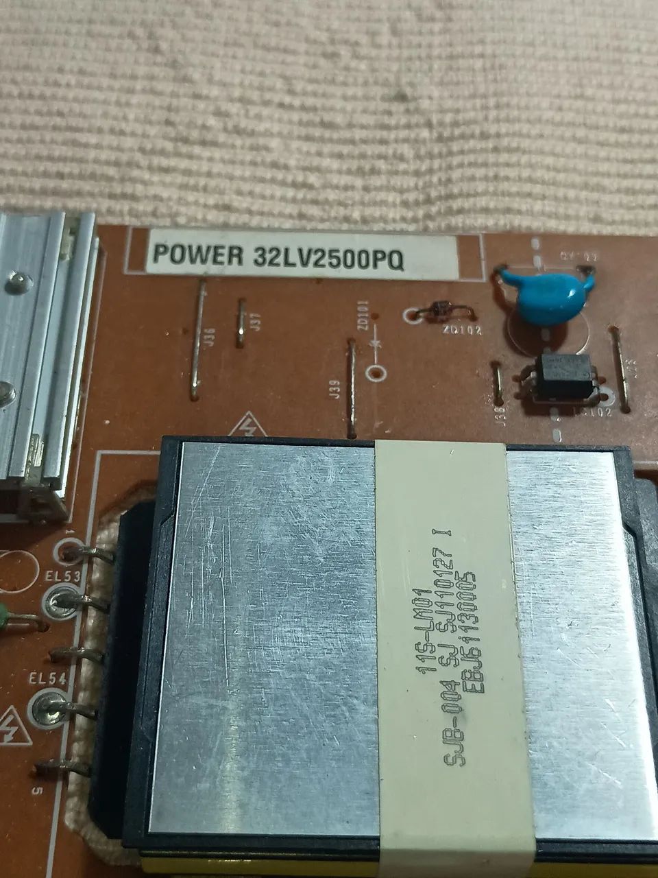 FONTE DA TV LG 32LV 3500PQ. - Foto 2