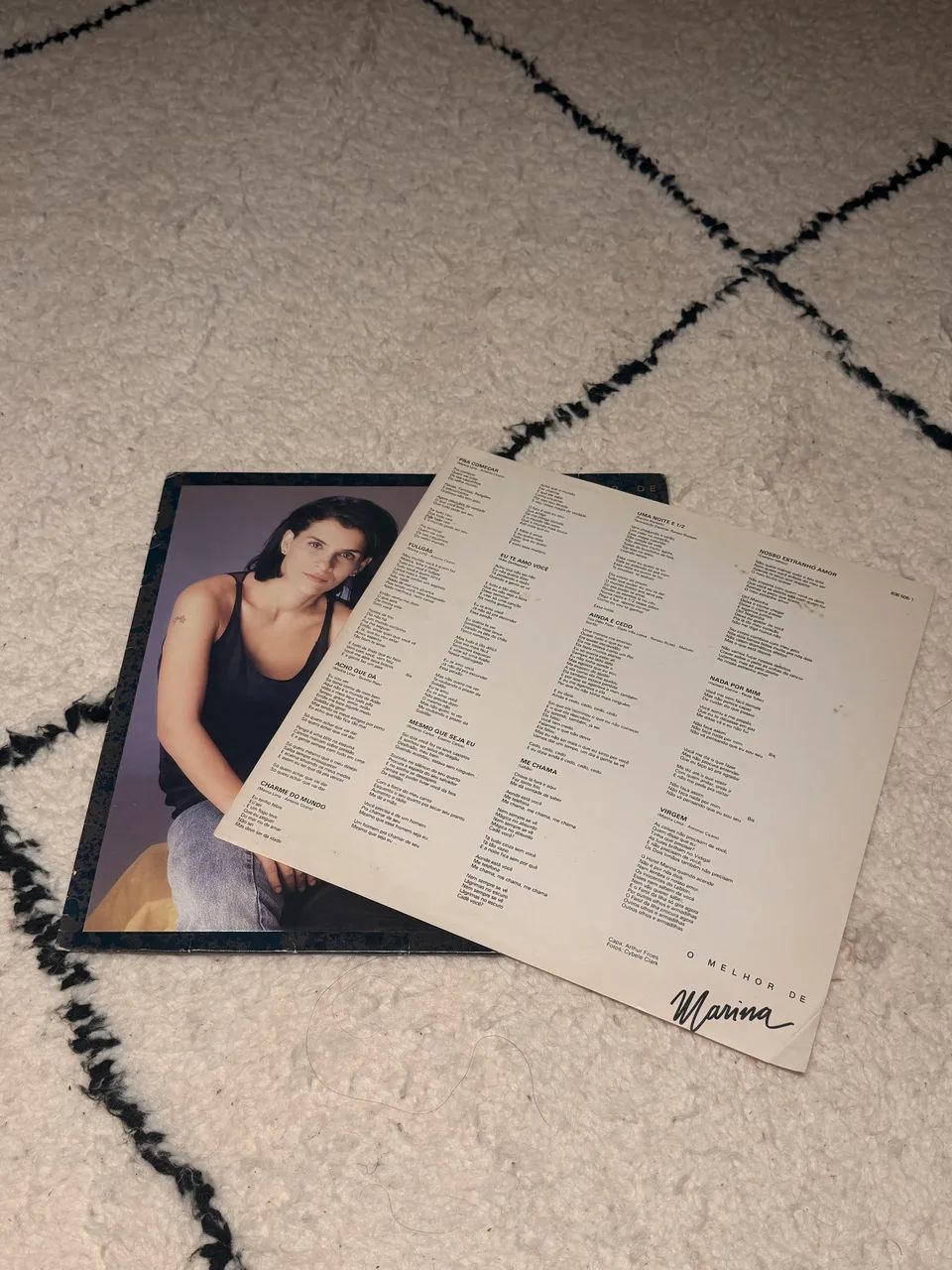 Lp Marina Lima - O melhor de Marina (1988) - Foto 3