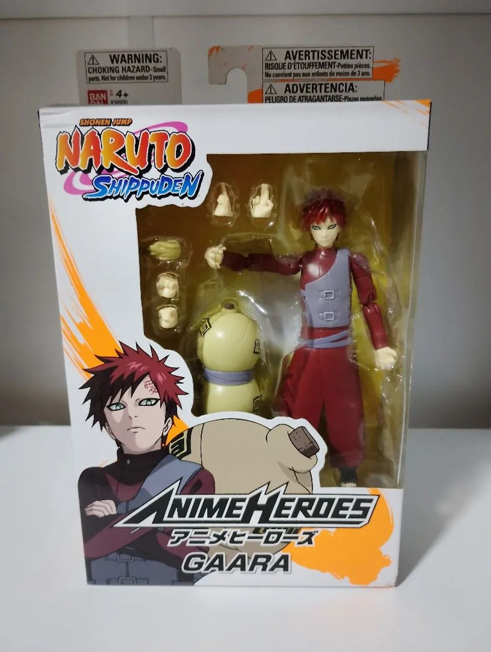 Gaara anime heroes de Naruto Shippuden 
