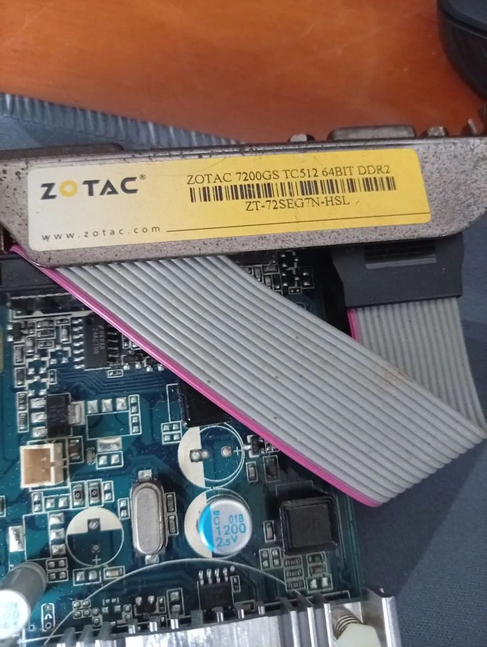 Zotac 7200GS DDR2 antiga - Foto 2