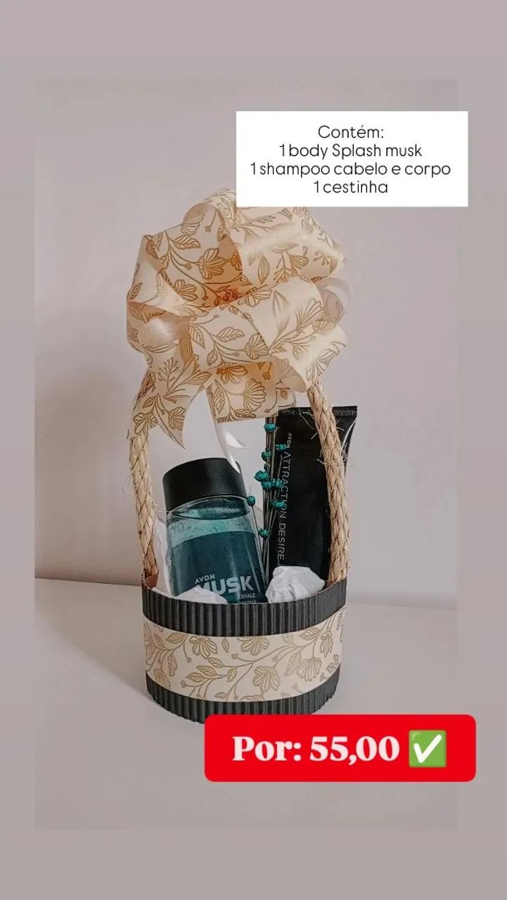 Kit masculino para presentear 