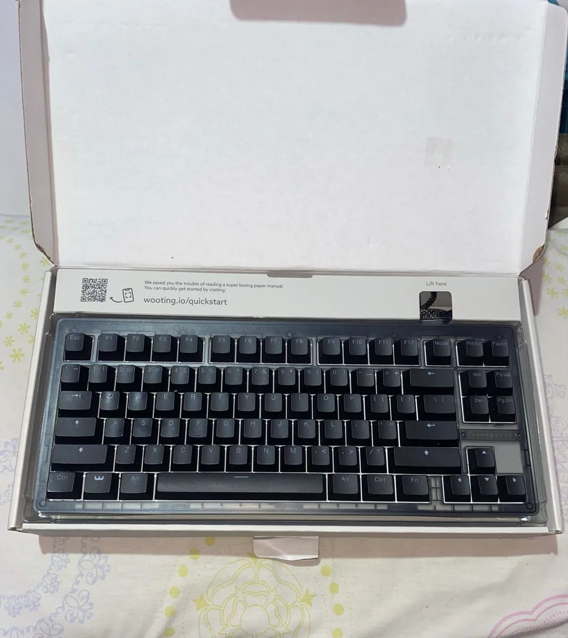 Wooting 80HE - Teclado Gamer Magnético Hall Effect