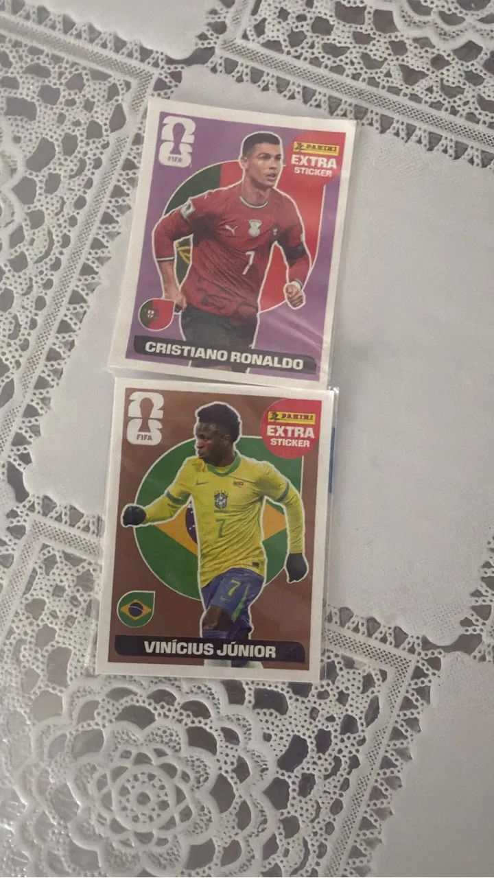 その他 grandarchive Vistal Priestess cario foil Figurinhas lendárias do Vini Jr e Cristiano Ronaldo - Hobbies e