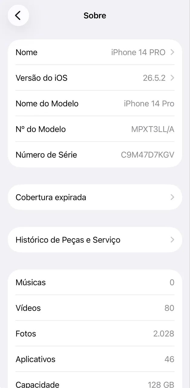 iPhone 14 Pro 128GB Preto - Impecável - Foto 5
