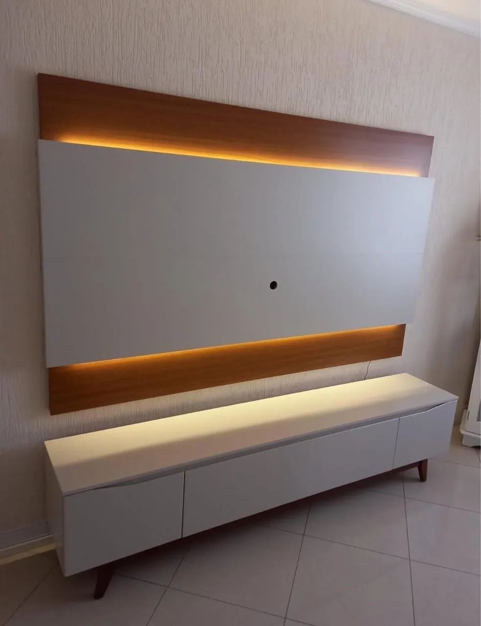 Painel de TV com Rack