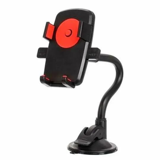 Suporte Celular Flexível uso para-brisa  veicular Tomate