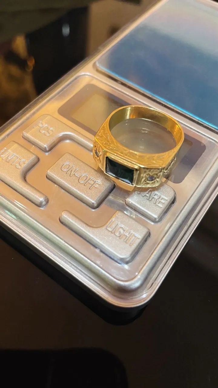 Anel de ouro 18 - Foto 2